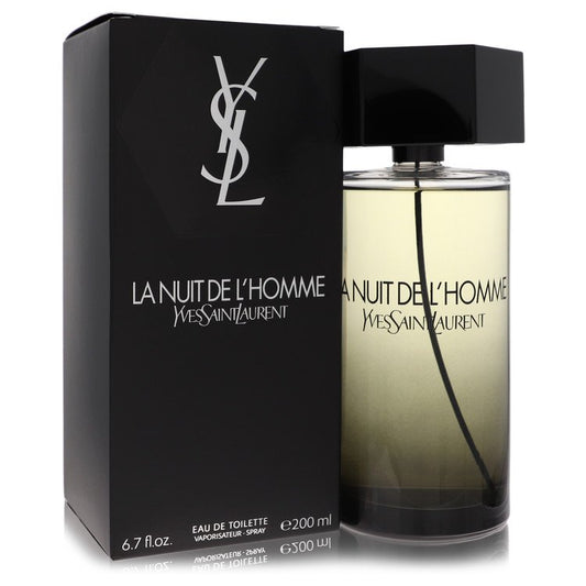 La Nuit De L'Homme by Yves Saint Laurent - Eau De Toilette Spray 6.8 oz