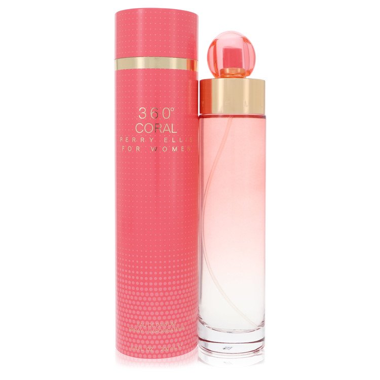 Perry Ellis 360 Coral by Perry Ellis - Eau De Parfum Spray 3.4 oz