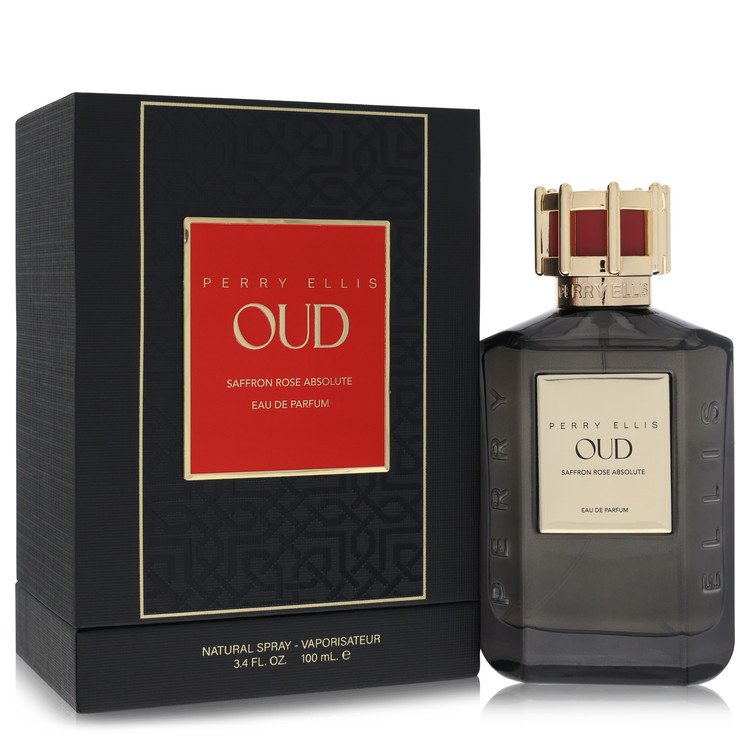 Perry Ellis Oud Saffron Rose Absolute by Perry Ellis - Eau De Parfum Spray 3.4 oz