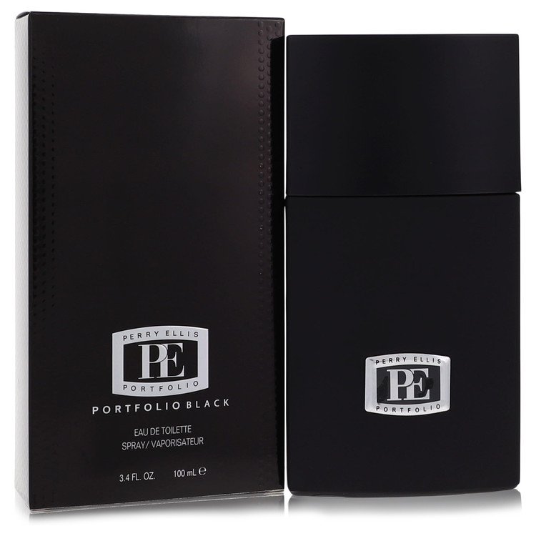 Portfolio Black by Perry Ellis - Eau De Toilette Spray 3.4 oz