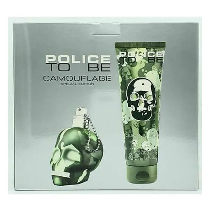 Coffret Police To Be Camouflage Eau de Toilette Vaporisateur 40 ml 2 pièces