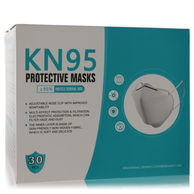 Kn95 Mask by Kn95 - Thirty (30) KN95 Masks, Adjustable Nose Clip, Soft non-woven fabric, FDA and CE Approved (Unisex) 1 size