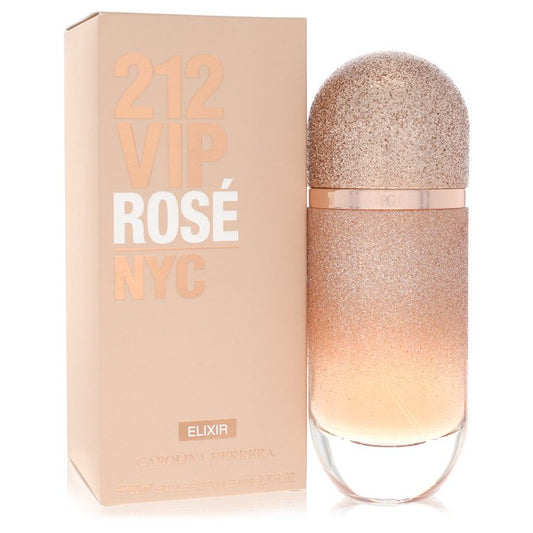 212 Vip Rose Elixir by Carolina Herrera - Eau De Parfum Spray 2.7 oz