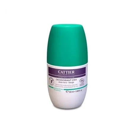Cattier Paris Cattier Déodorant Roll-On Aloé Véra 50ml