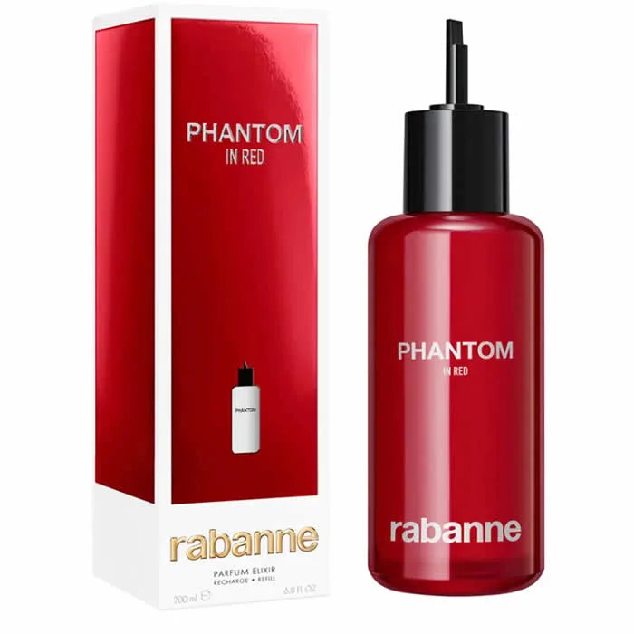 Rabanne Phantom In Red Parfum Elixir Parfum 200 ml Recharge