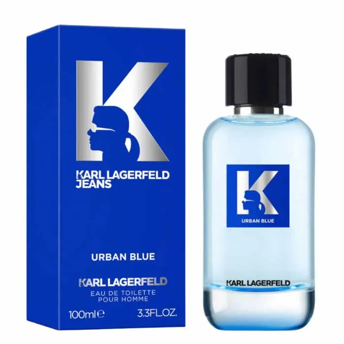 Karl Lagerfeld Jeans Urban Blue Eau De Toilette Spray 100ml