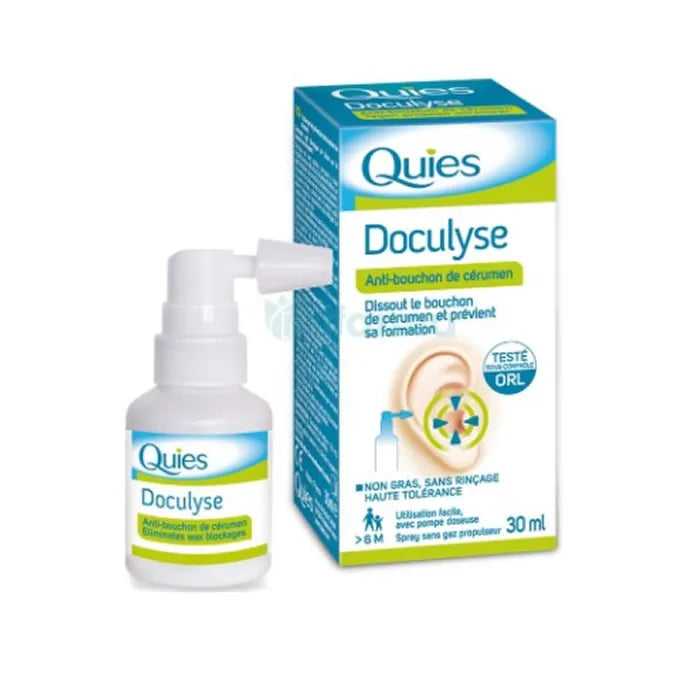 Quies Doculyse Ohrenspray zur Ohrenschmalzentfernung 30 ml