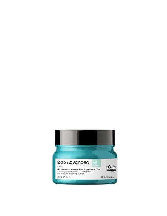 L'Oréal Professionnel Scalp Advanced 2-in-1 reinigendes Shampoo und Maske 250 ml