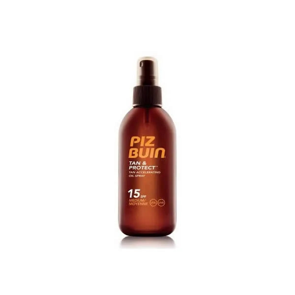 Piz Buin Tan & Protect Bräunungsbeschleunigendes Öl-Spray LSF 15 150 ml
