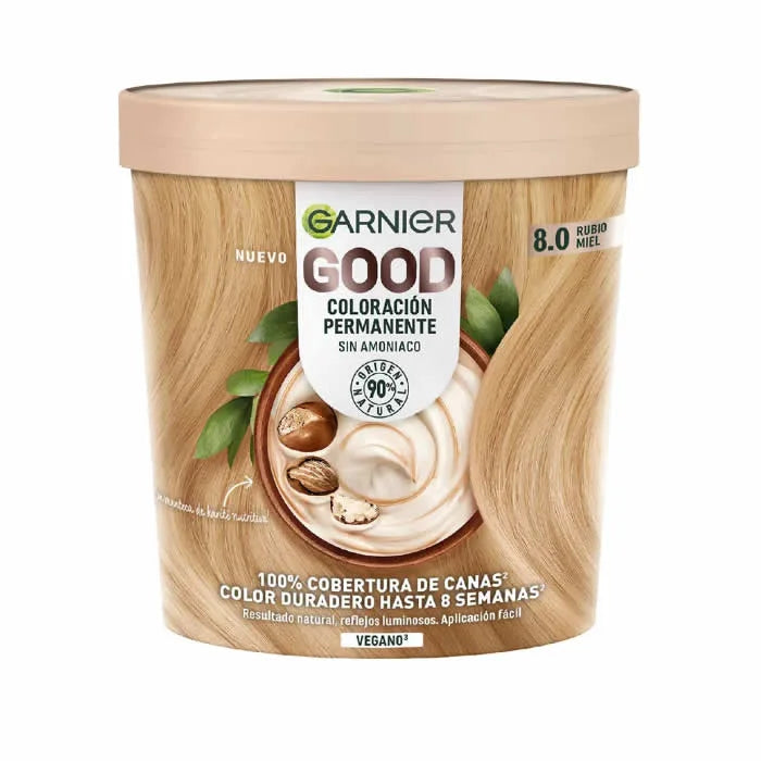 Garnier Good Permanente Haarfarbe 8.0 Honigblond