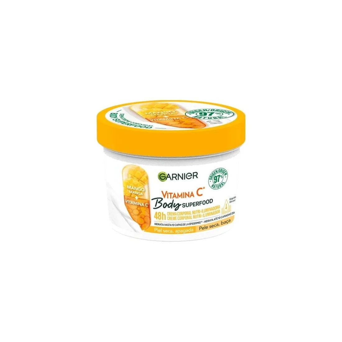 Garnier Body Superfood Nährende Leuchtkraft Körpercreme 380ml