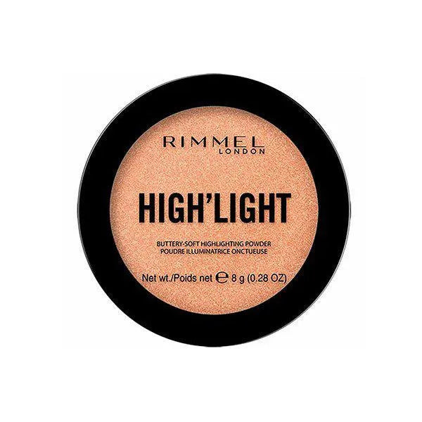 Poudre illuminatrice douce et veloutée High'light 002-Candleit 8 de Rimmel London
