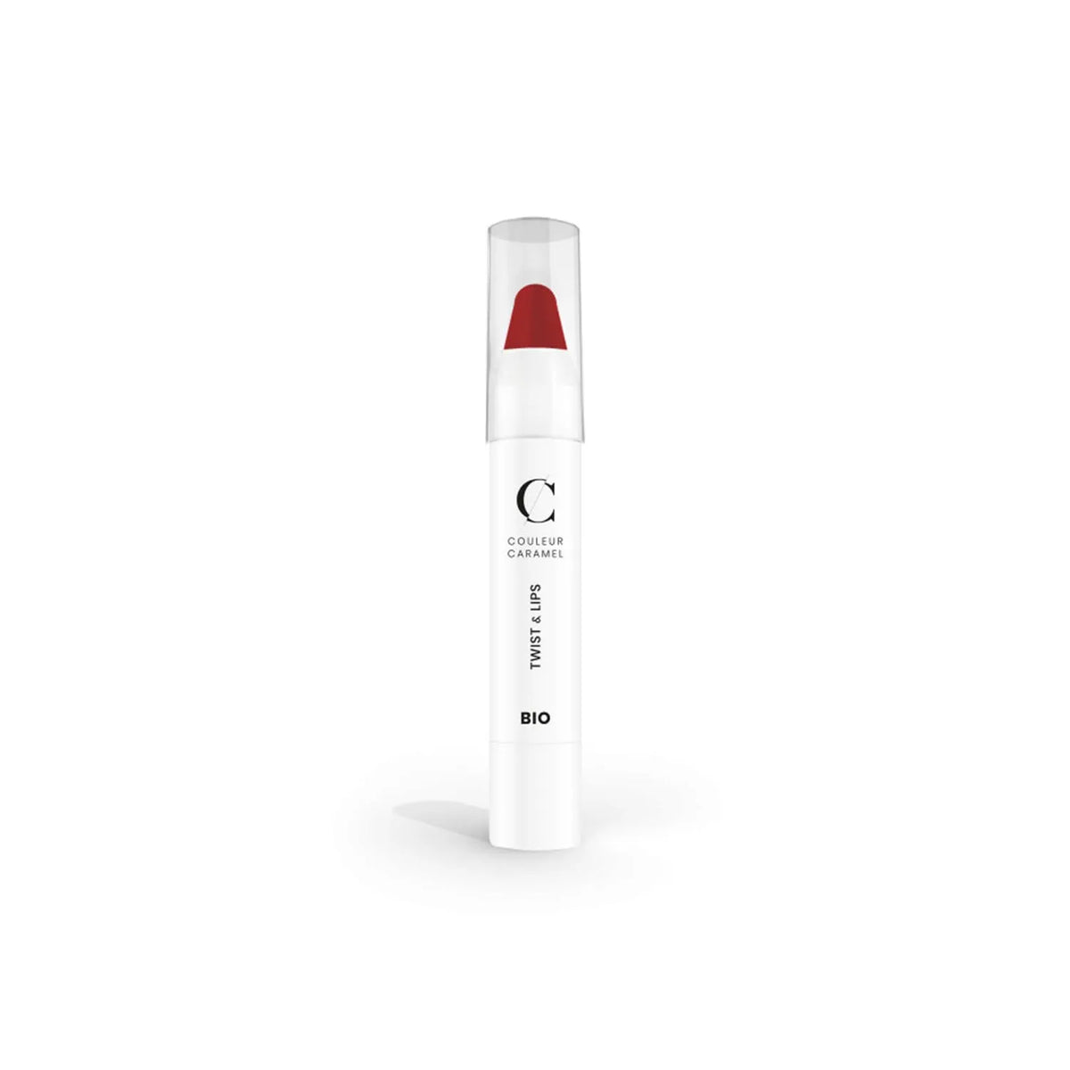Couleur Caramel Twist and Lips Rouge à Lèvres 407 Rouge Brillant 1ud