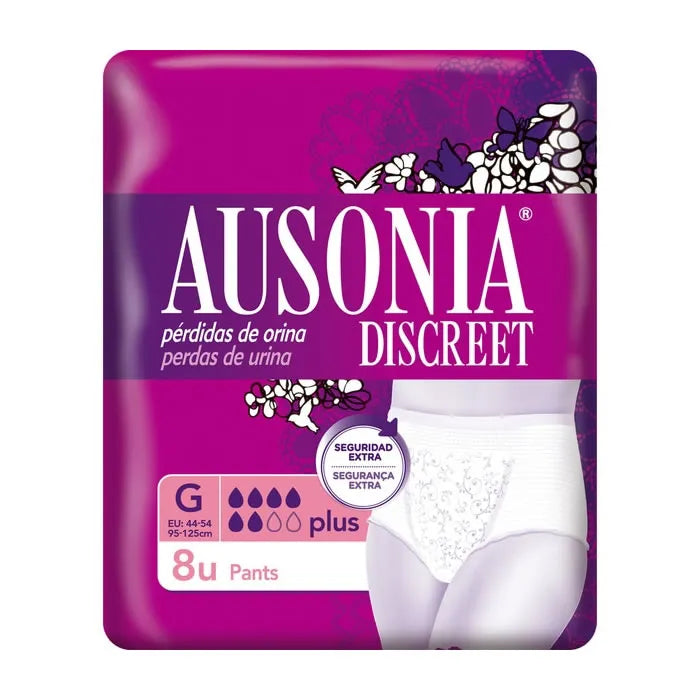 Ausonia Discreet G Plus Pants 8 Stück