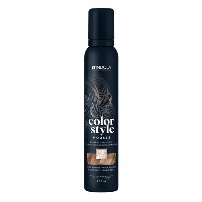 Indola Color Style Mousse Blond Beige 200ml