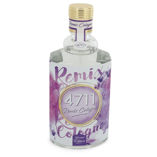 4711 Remix Lavender by 4711 - Eau De Cologne Spray (Unisex unboxed) 3.4 oz