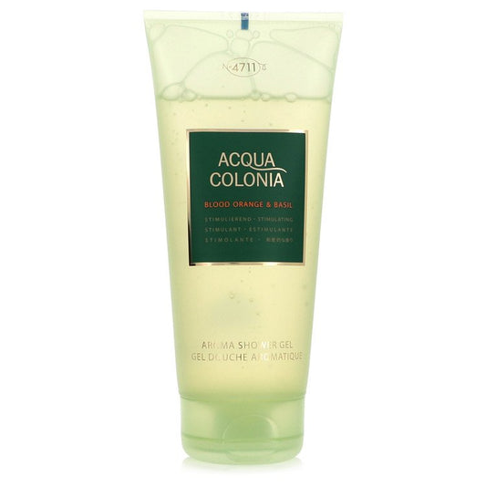 4711 Acqua Colonia Blood Orange & Basil by 4711 - Shower Gel (Unboxed) 6.8 oz