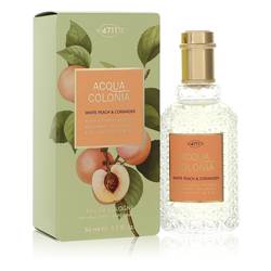 4711 Acqua Colonia White Peach & Coriander by 4711 - Eau De Cologne Spray (Unisex) 1.7 oz