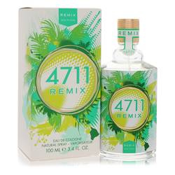 4711 Remix Green Oasis by 4711 - Eau De Cologne Spray (Unisex) 3.4 oz