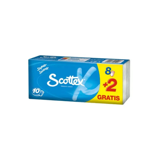 Scottex Taschentücher 3-lagig 10 Stück