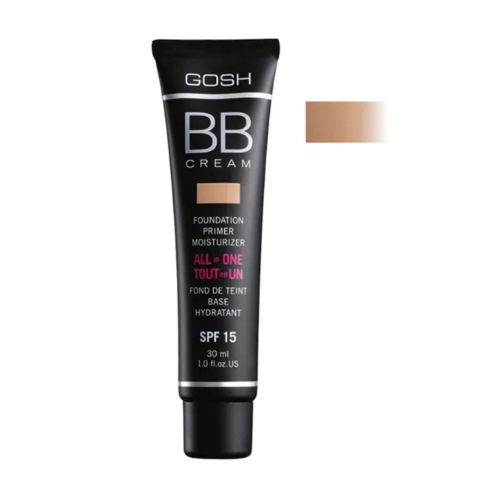 Gosh BB Crème Fond de Teint Base Hydratante 03 Beige Chaud 30ml