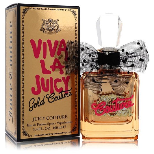 Viva La Juicy Gold Couture by Juicy Couture - Eau De Parfum Spray 1.7 oz