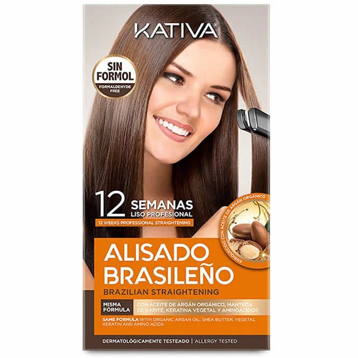 Kativa Brasilianisches Glättungsset Original 12 Wochen 225g