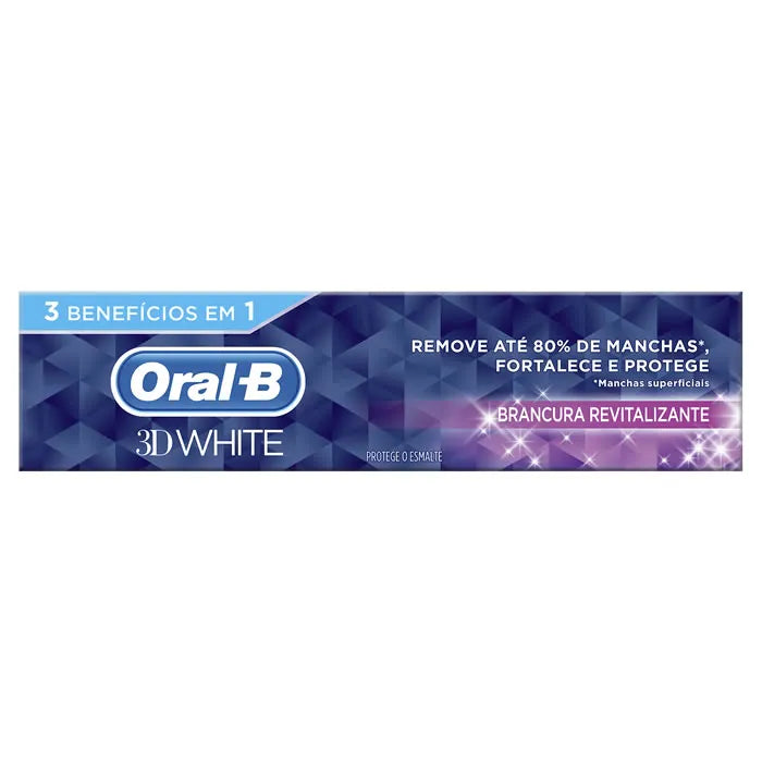 Dentifrice Oral-B 3D White Fraîcheur Vitalisante 75 ml