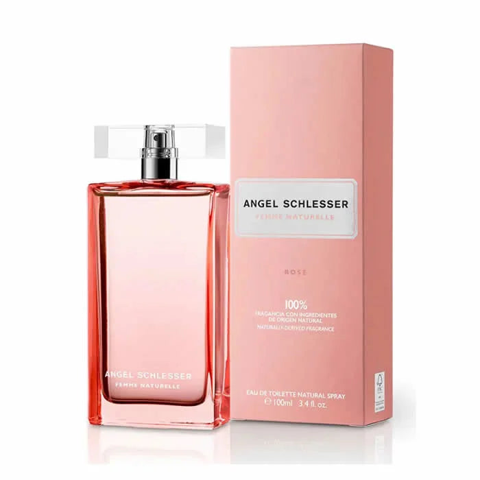 Angel Schlesser Femme Naturelle Rose Eau de Toilette Spray 100 ml