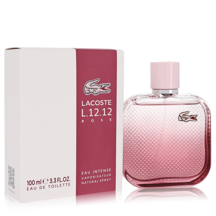 Lacoste Eau De Lacoste L.12.12 Rose Eau Intense by Lacoste - Eau De Toilette Spray 1.7 oz