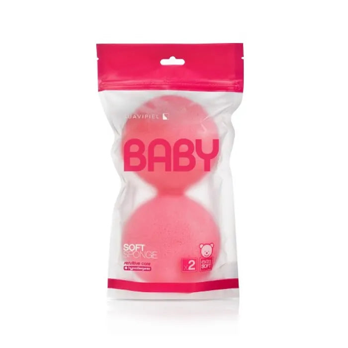Éponge bébé douceur Suavipiel 2 unités