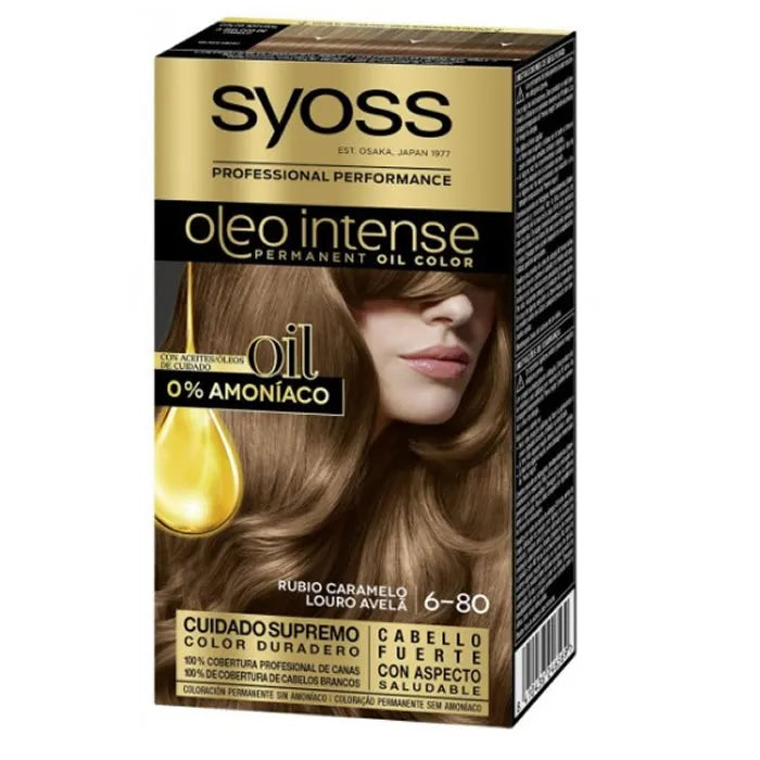 Syoss Oleo Intense Coloration Permanente 6-80 Blond Caramel