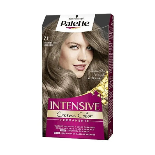 Schwarzkopf Palette Intensive Creme Coloration 7.1 Mittel-Aschblond