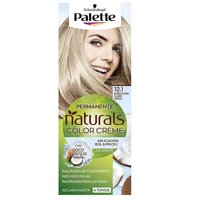 Schwarzkopf Palette Naturals Color Creme 12.1 Extra Hell Aschblond