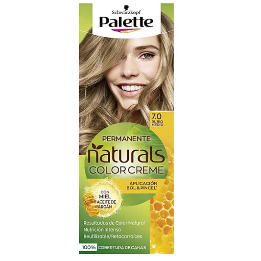 Schwarzkopf Palette Naturals Color Creme 7.0 Mittelblond
