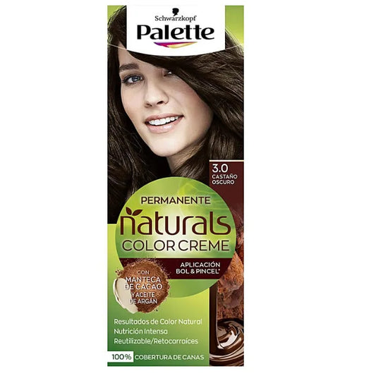 Schwarzkopf Palette Naturals Color Creme 3.0 Dunkle Kastanie