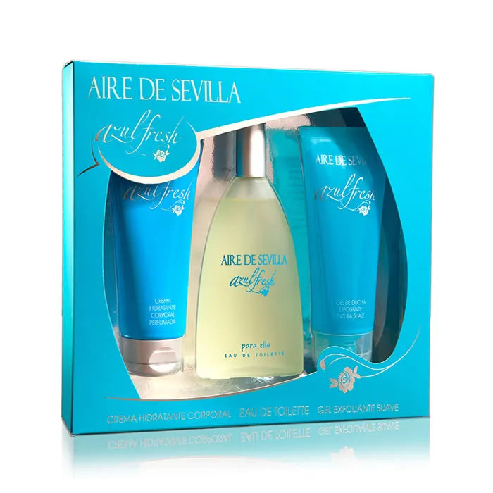 Coffret Eau de Toilette Aire De Sevilla Azul Fresh 150 ml, 3 pièces