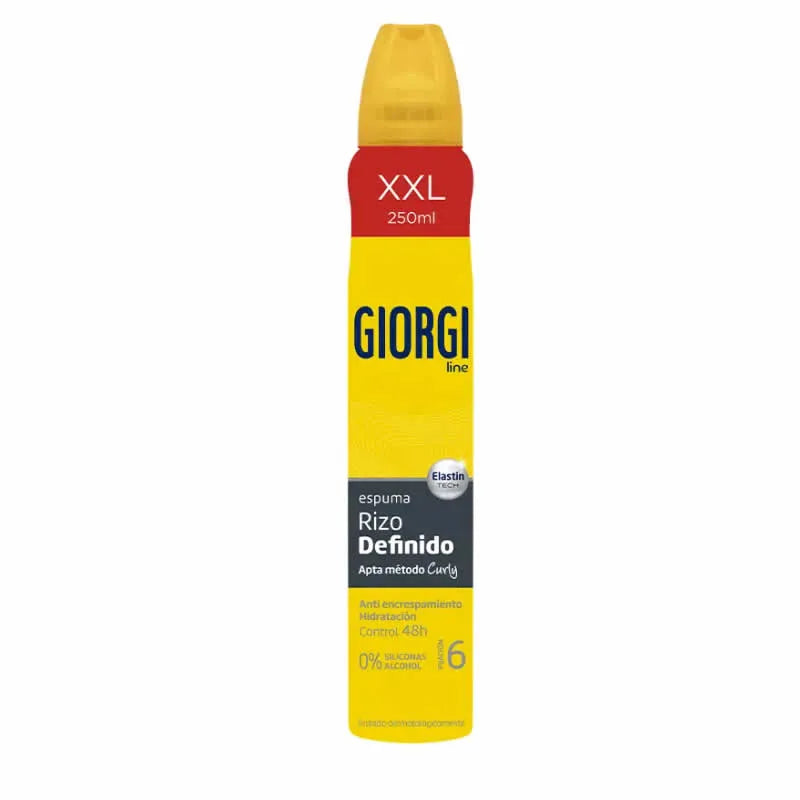 Giorgi Line Defined Curl Mousse, geeignet für die Curly-Methode, 250 ml