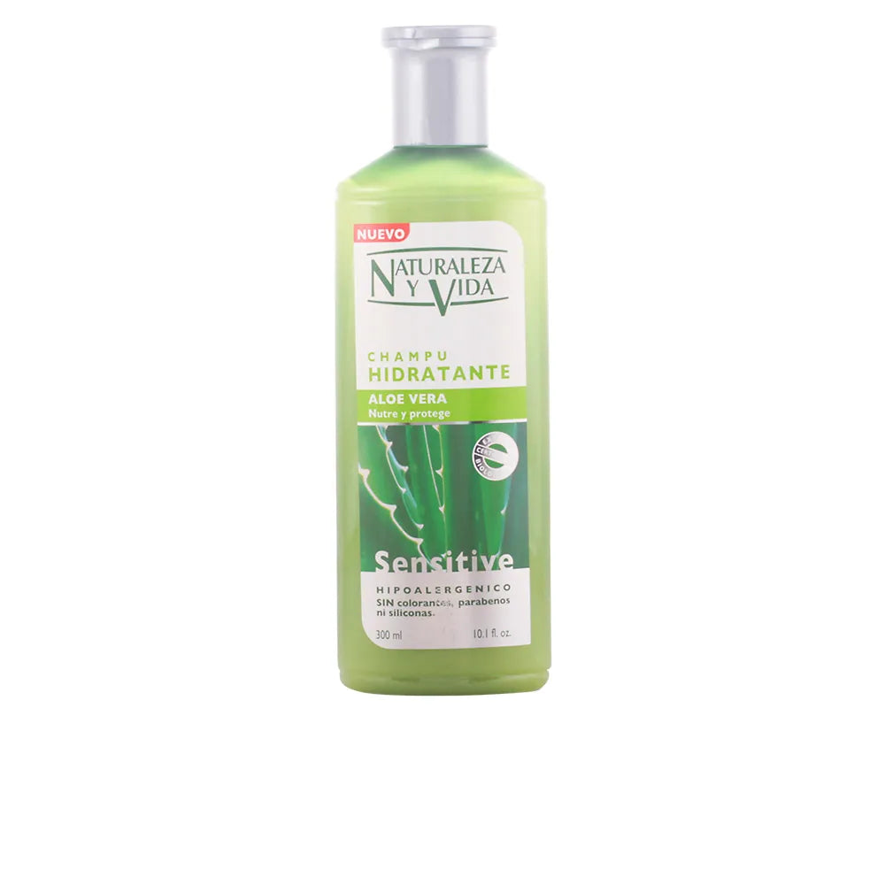 Naturaleza Y Vida Feuchtigkeitspendendes Shampoo für empfindliches Haar 300 ml