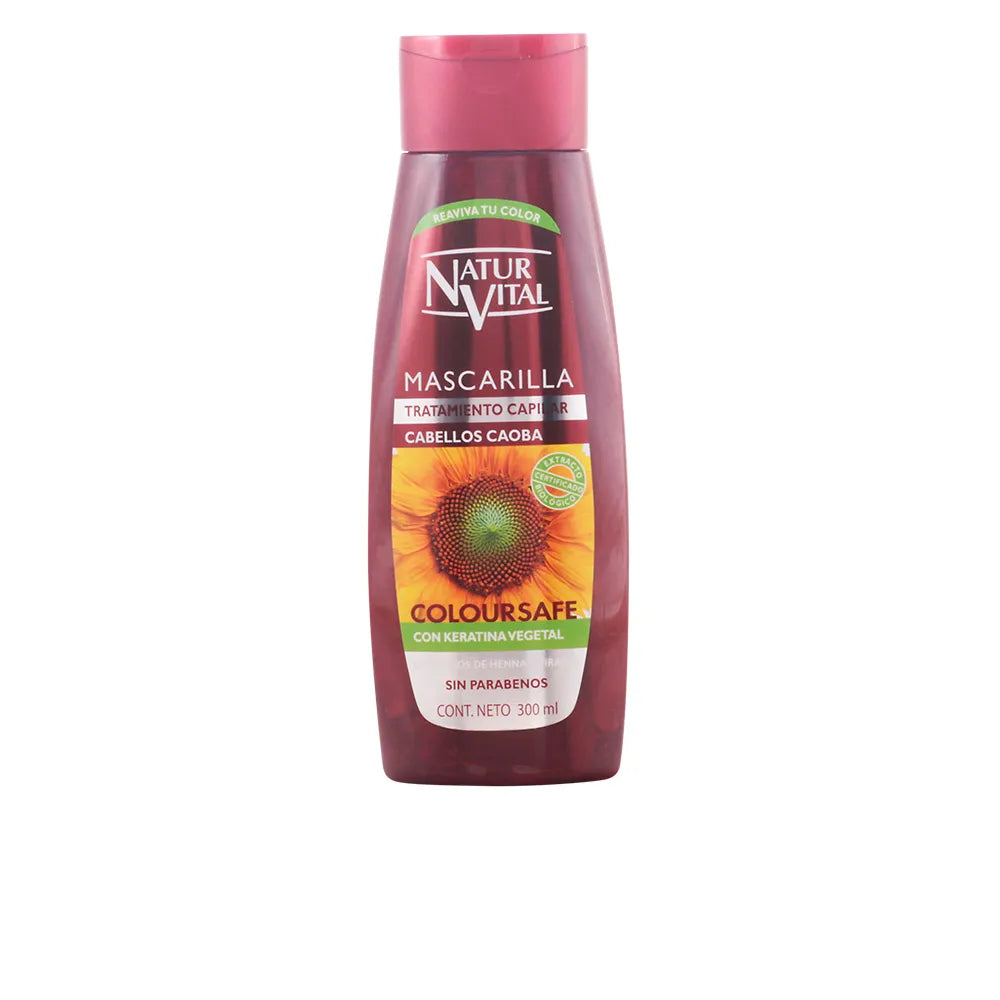Naturaleza Y Vida Colorsafe Mahagoni Haarmaske 300 ml