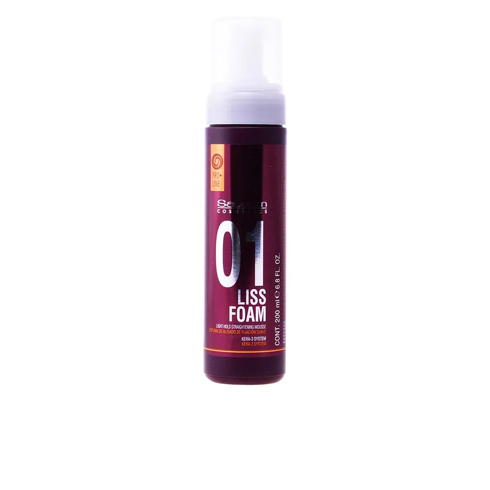Salerm Cosmetics Liss Foam Light Hold Glättungs-Mousse 200ml
