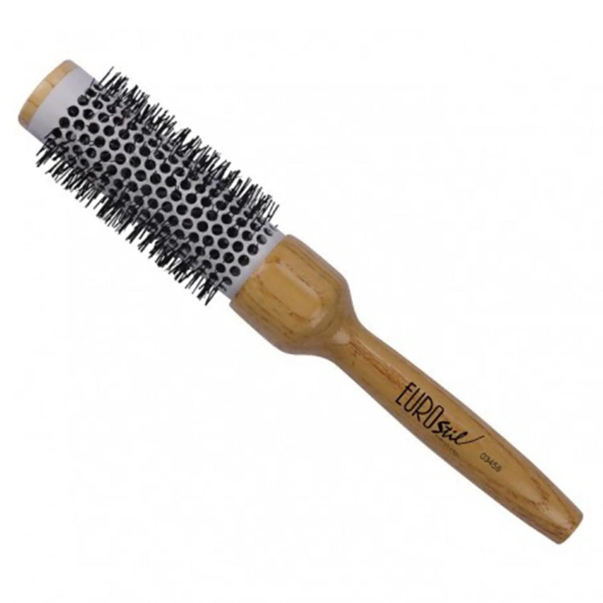 Eurostil Brosse Céramique Manche Bois 33mm 2un