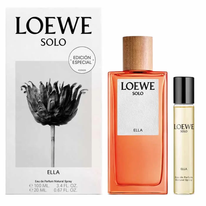 Loewe Solo Ella Eau de Parfum Spray 100 ml 2-teiliges Set