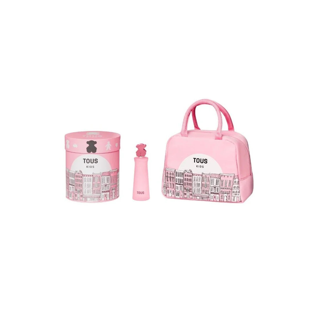 Tous Kids Girl Eau de Toilette 100 ml Vaporisateur avec Sac Repas