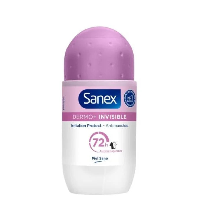 Des Sanex Invisible Roll-on 50ml Nouvelle Image