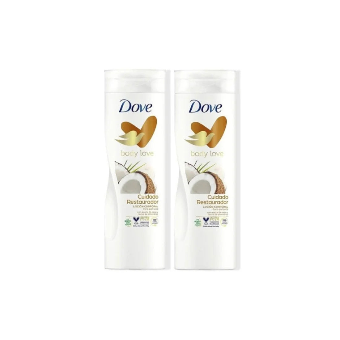 Dove Bodylotion 400ml Kokos Duplo
