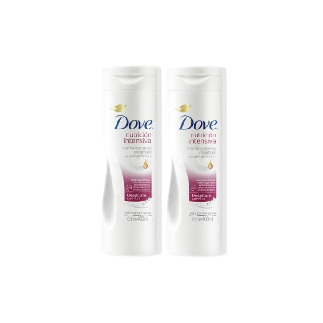 Dove Body Lotion 400ml Intensiv-Pflege Doppelpack
