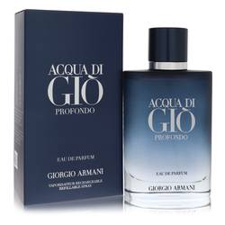 Acqua Di Gio Profondo by Giorgio Armani - Eau De Parfum Spray Refillable 3.3 oz