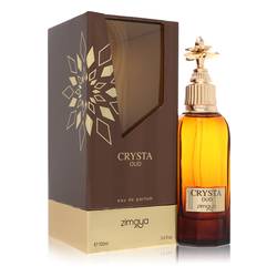 Afnan Zimaya Crysta Oud by Afnan - Eau De Parfum Spray (Unisex) 3.4 oz