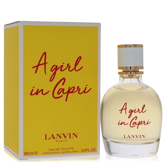A Girl in Capri by Lanvin - Eau De Toilette Spray 3 oz